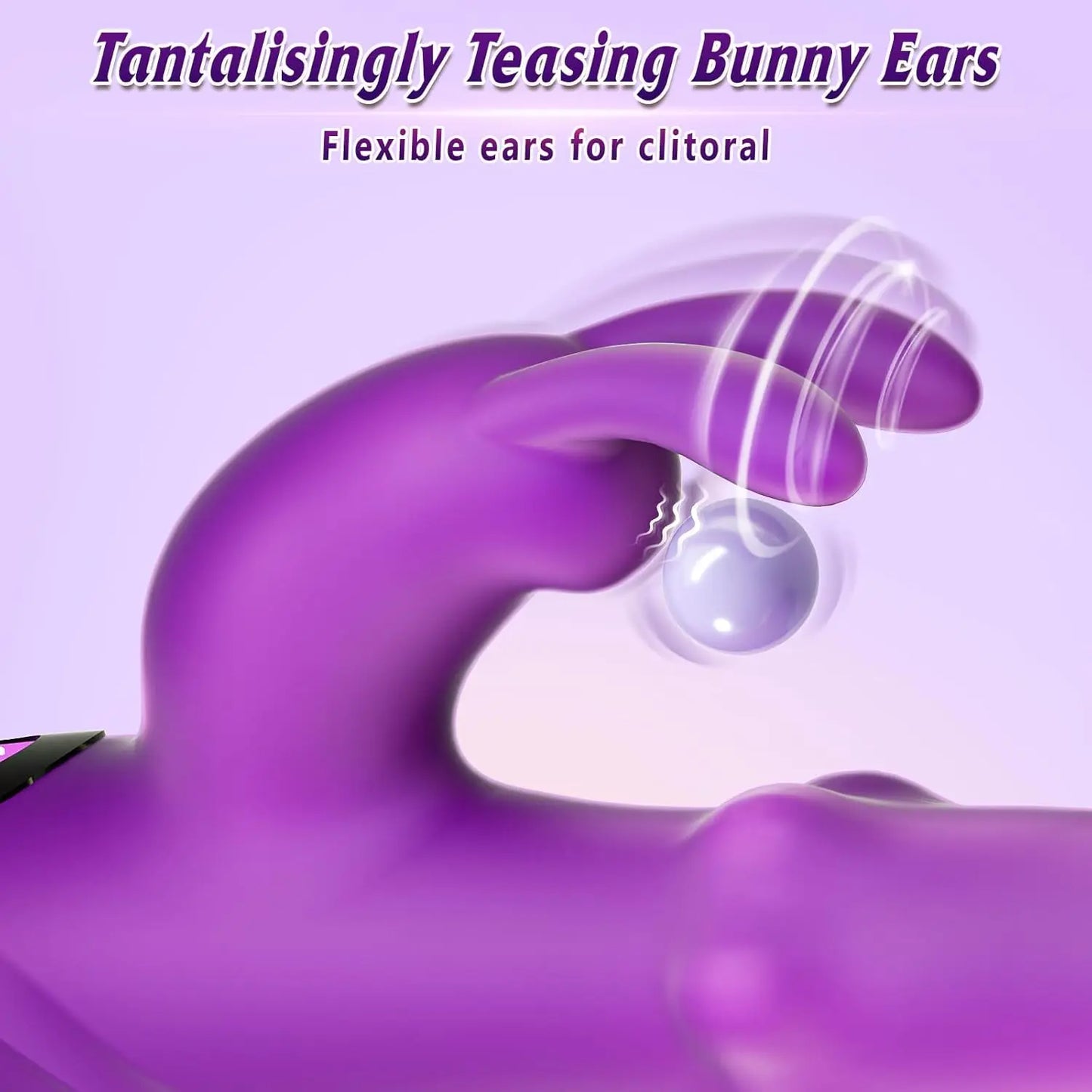 Vibromasseur 3‑en‑1 – Rotation, Rabbit & Stimulation Totale