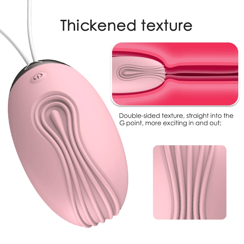 Œuf Vibrant Télécommandé – Stimulation Clitoris & G‑Spot