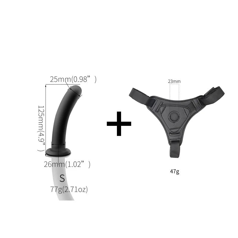 Godemichet Réaliste Strap-On – Plaisir Partagé & Discret