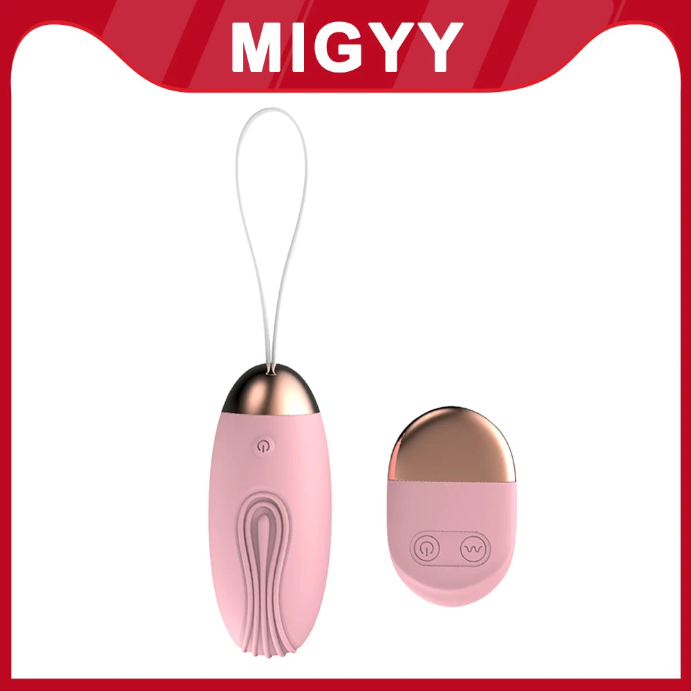 Œuf Vibrant Télécommandé – Stimulation Clitoris & G‑Spot