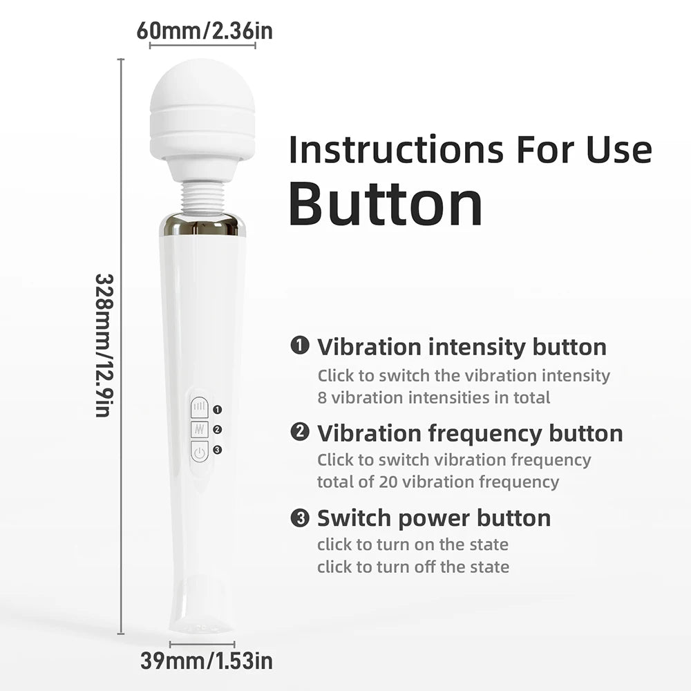Magic Wand Vibromasseur – Puissance & Plaisir Intense