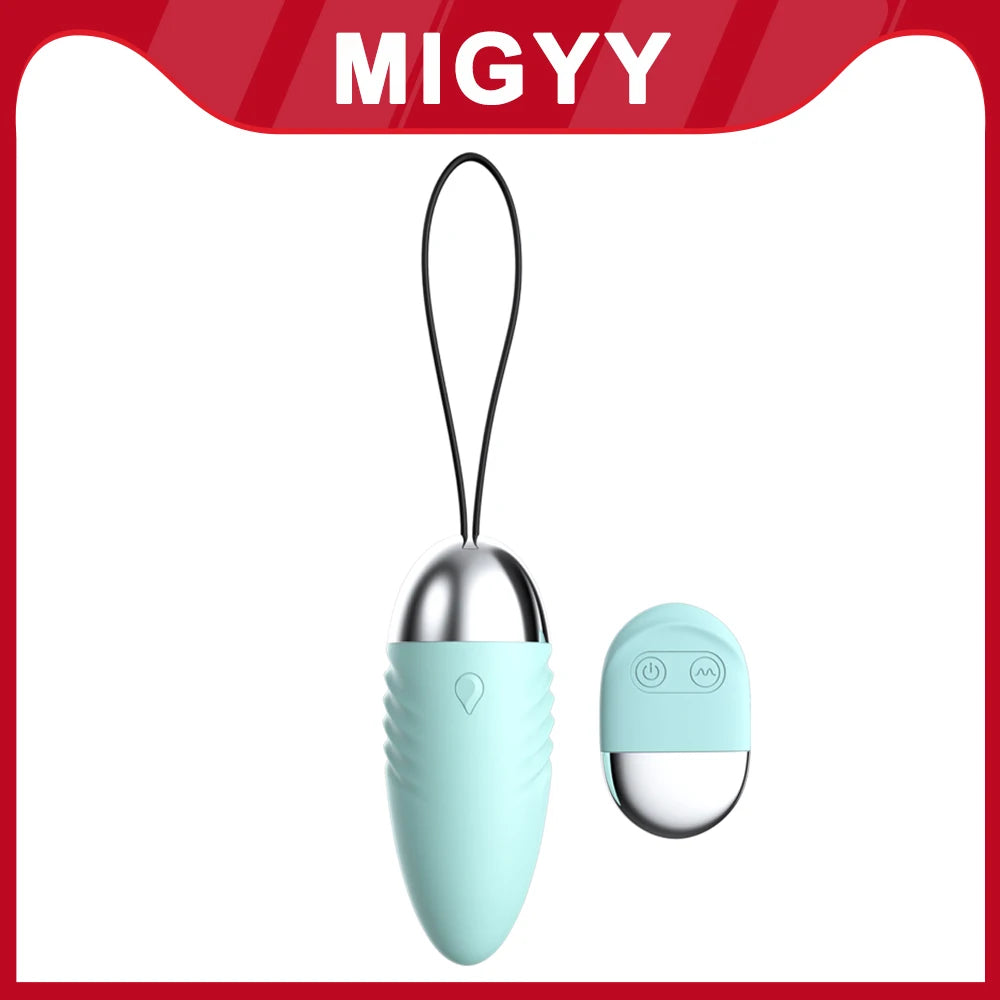 Œuf Vibrant Télécommandé – Stimulation Clitoris & G‑Spot