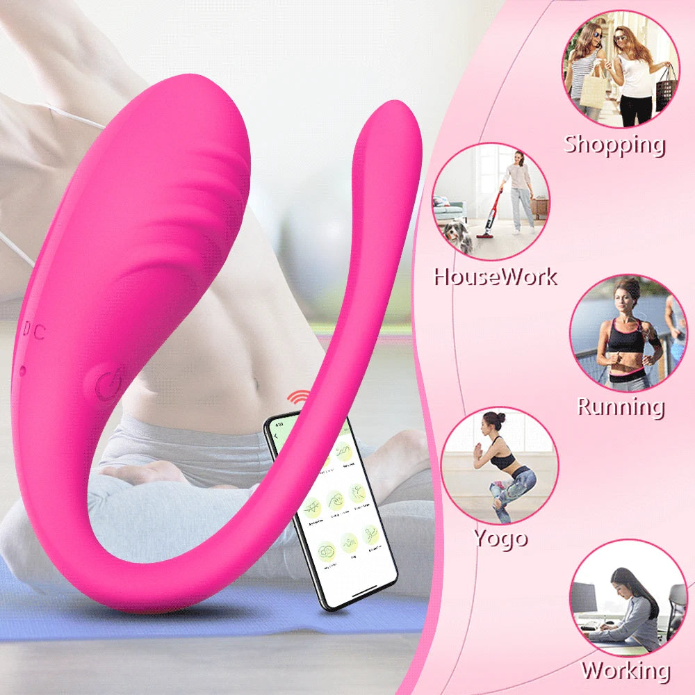 Œuf Vibrant Connecté – Plaisir Discret à Distance