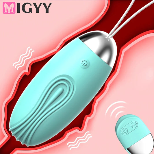 Œuf Vibrant Télécommandé – Stimulation Clitoris & G‑Spot