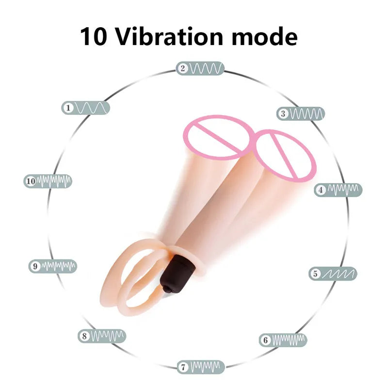 Vibromasseur Double Pénétration – G‑Spot & Anal Beads