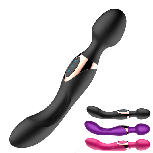 Magic Wand Double Tête – Vibromasseur 10 Vitesses