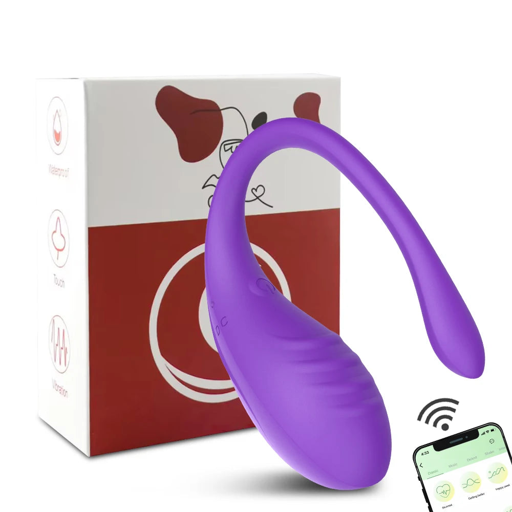Œuf Vibrant Connecté – Plaisir Discret à Distance