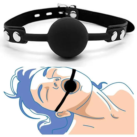 Ball Gag Soft – Bâillon BDSM pour Jeux Sensuels