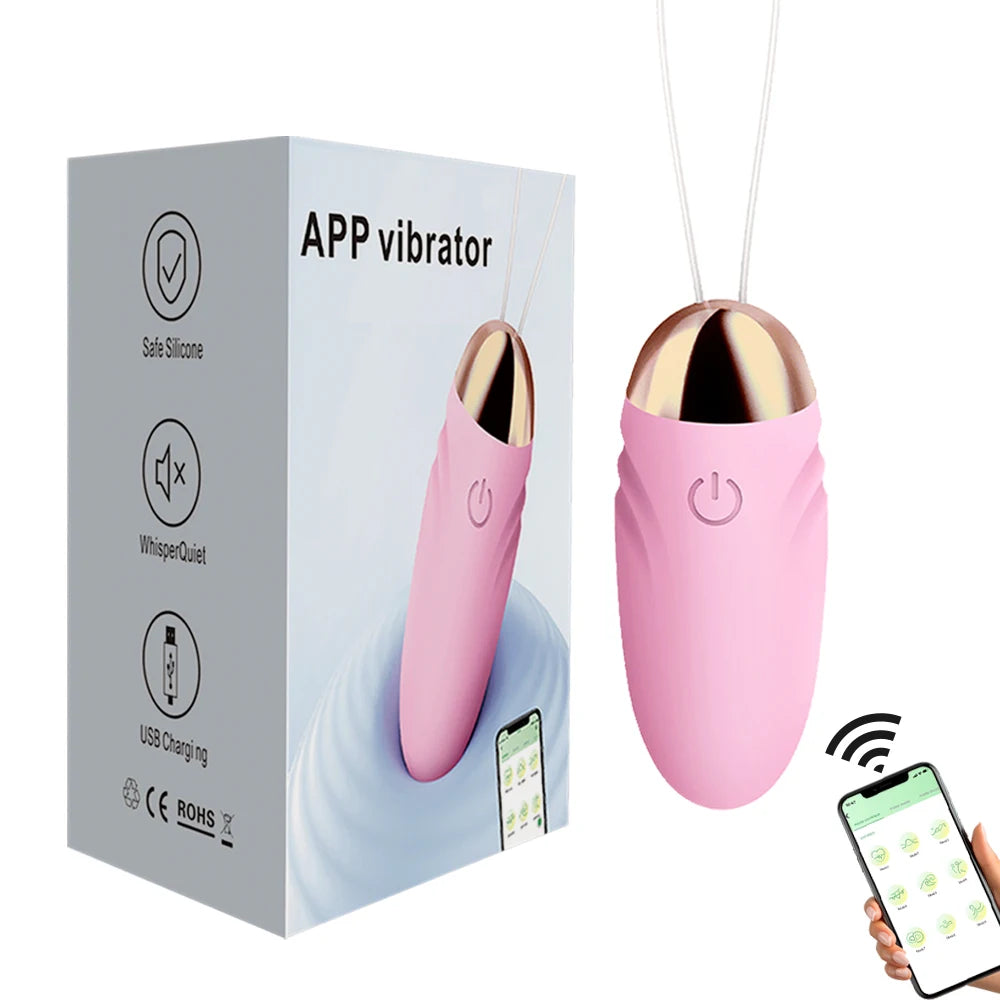 Vibromasseur Connecté – Contrôle via App & Bluetooth