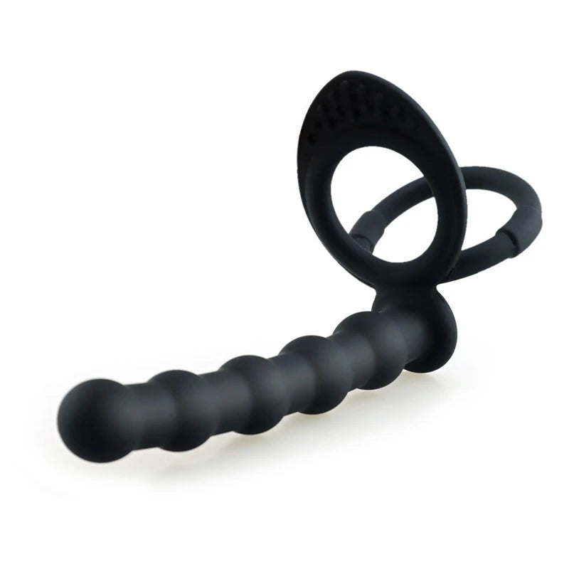 Vibromasseur Double Pénétration – G‑Spot & Anal Beads