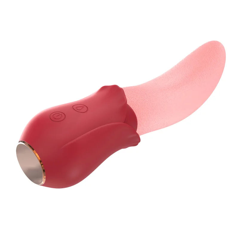 Vibromasseur Langue Léchante – Stimulation Ultra Réaliste