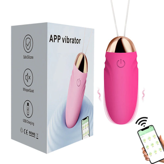 Vibromasseur Connecté – Contrôle via App & Bluetooth