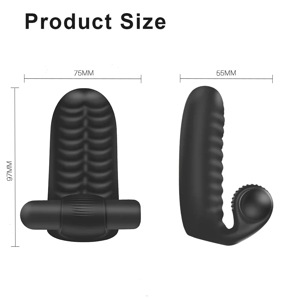 Vibromasseur Doigt G‑Spot – Plaisir Intense & Discret